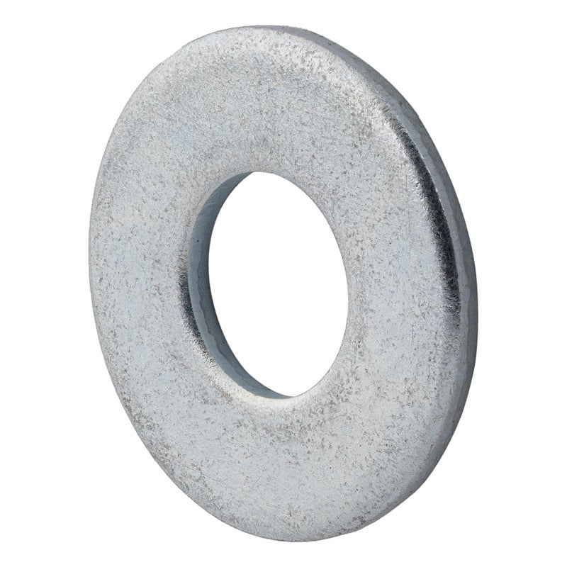 1/2 USS Thick Flat Washer (100 Pack) 1/2"" x 1-3/8"" Zinc Plated Steel, Meets ASME B18.21.1 Industrial/Commercial Grade by Makers Bolt